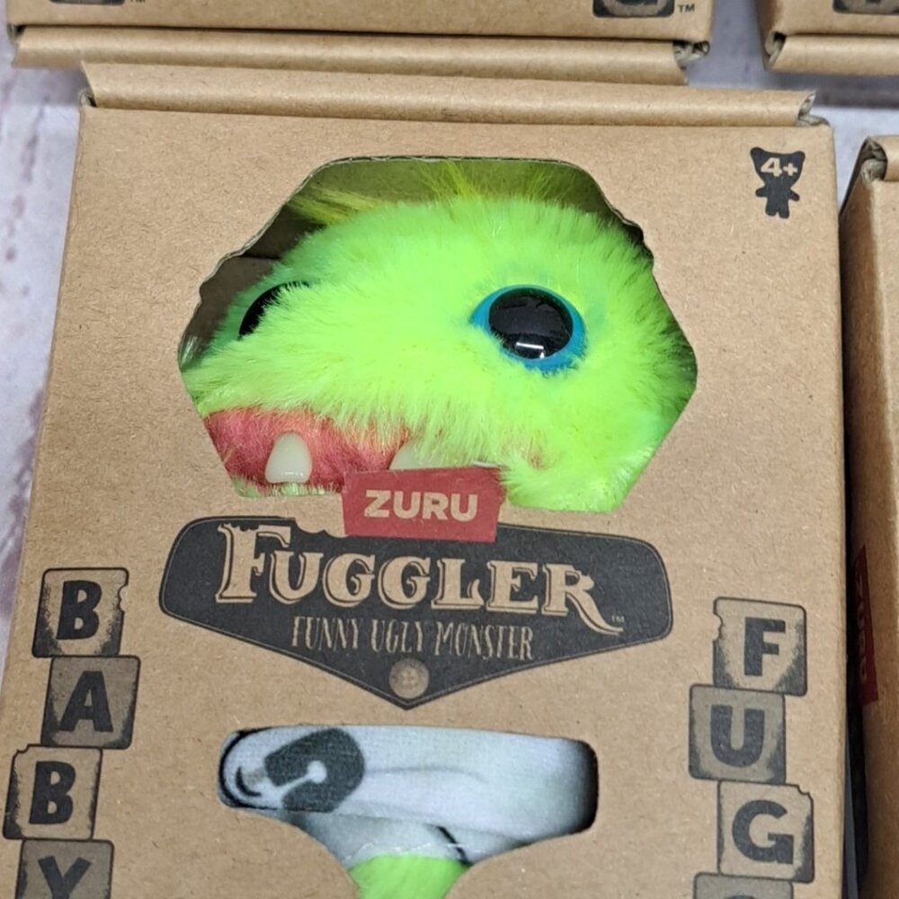 BABY FUGG Mini Zuru FUGGLER Complete Set of 9 FUGGLERS BABY FUGGS Ugly Monsters - Picture 5 of 12